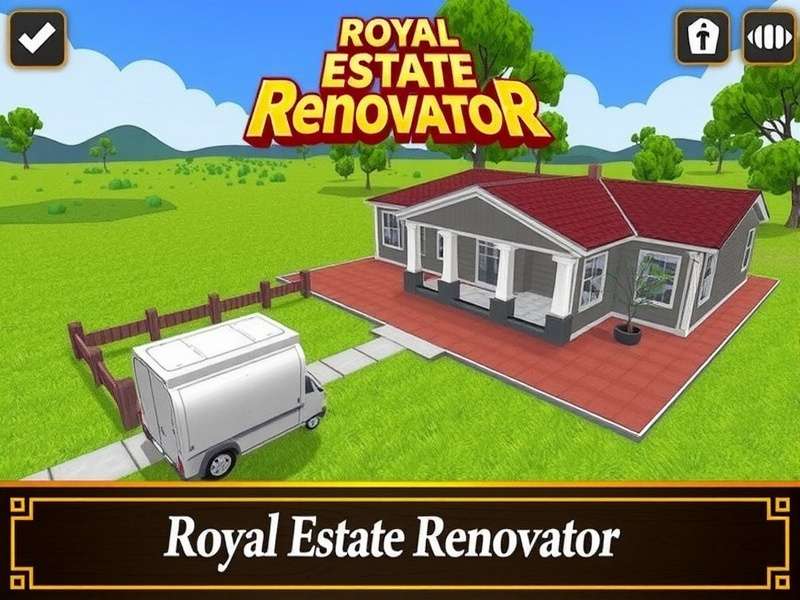 Royal Estate Renovator Game Screenshot